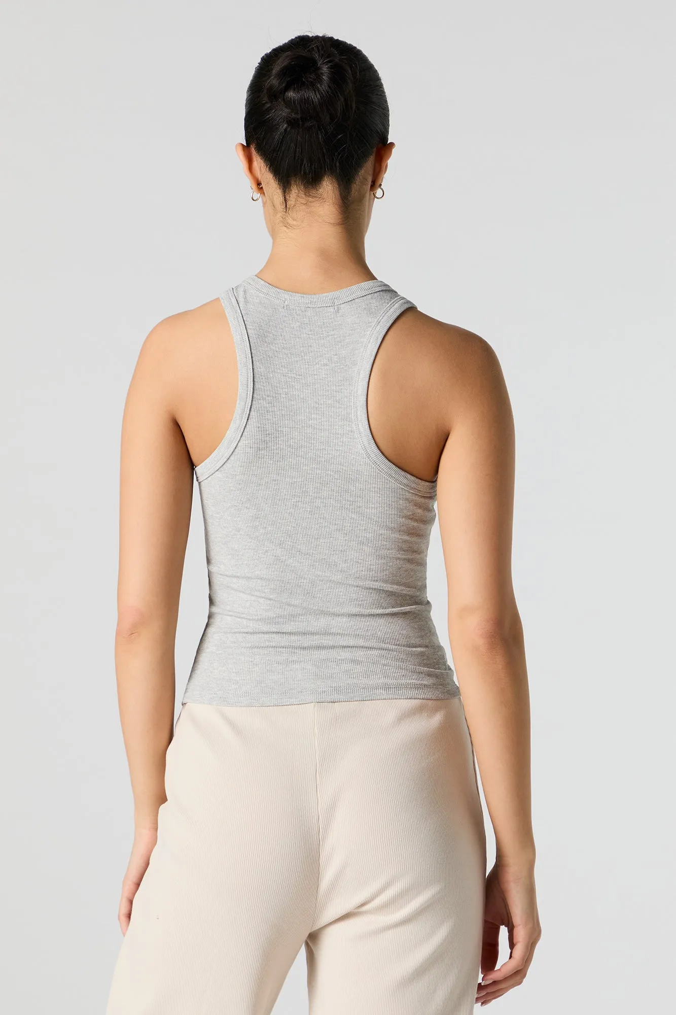 Ribbed Racerback Tank