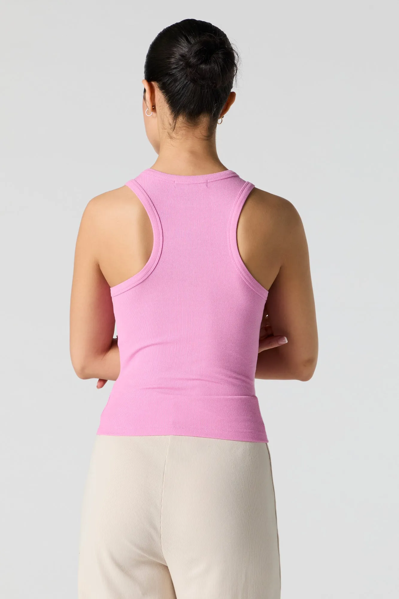 Ribbed Racerback Tank