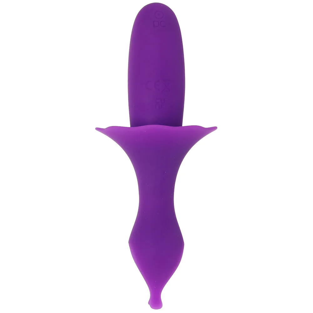 Sienna Fluttering Silicone Vibe in Purple