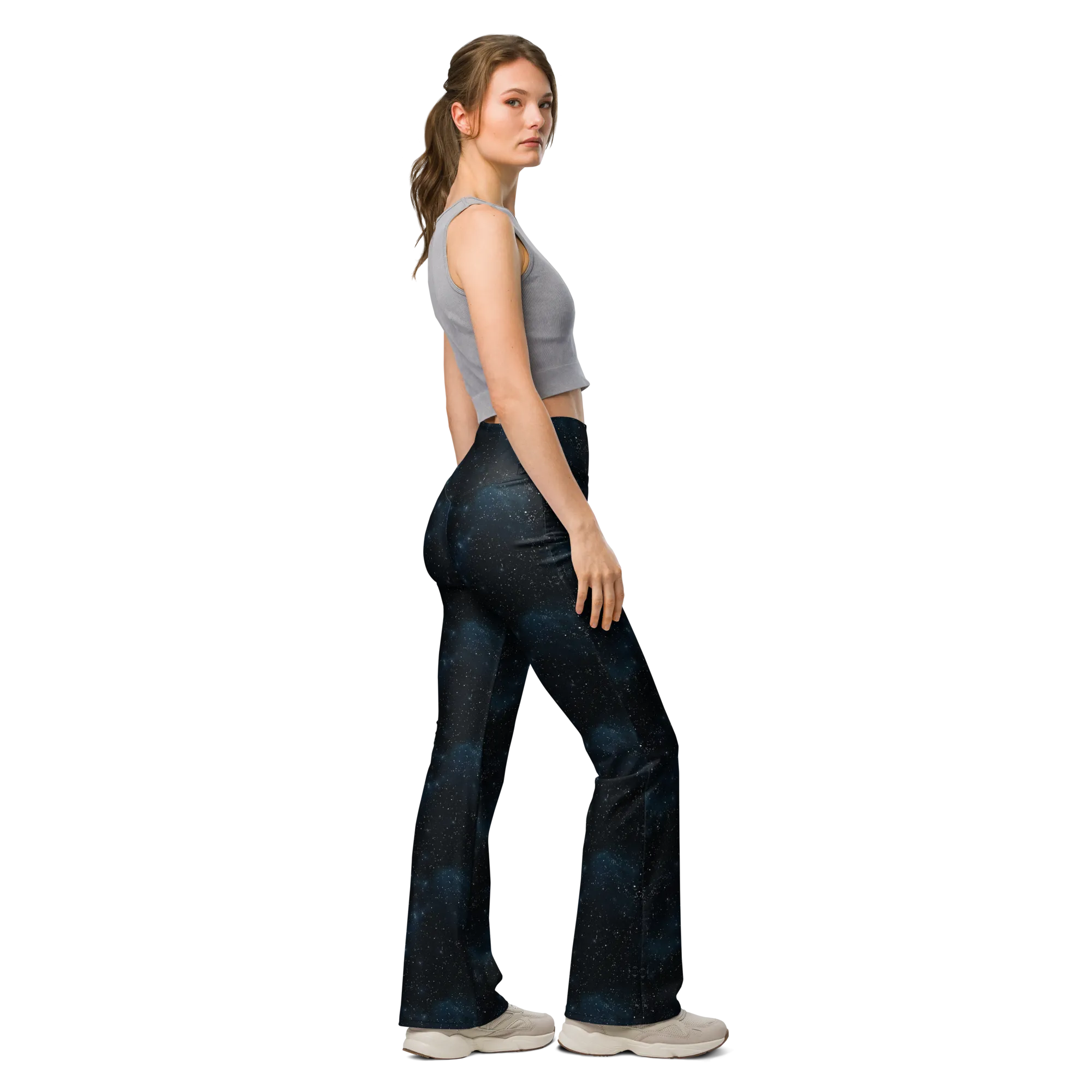 Starry Night Flare Leggings