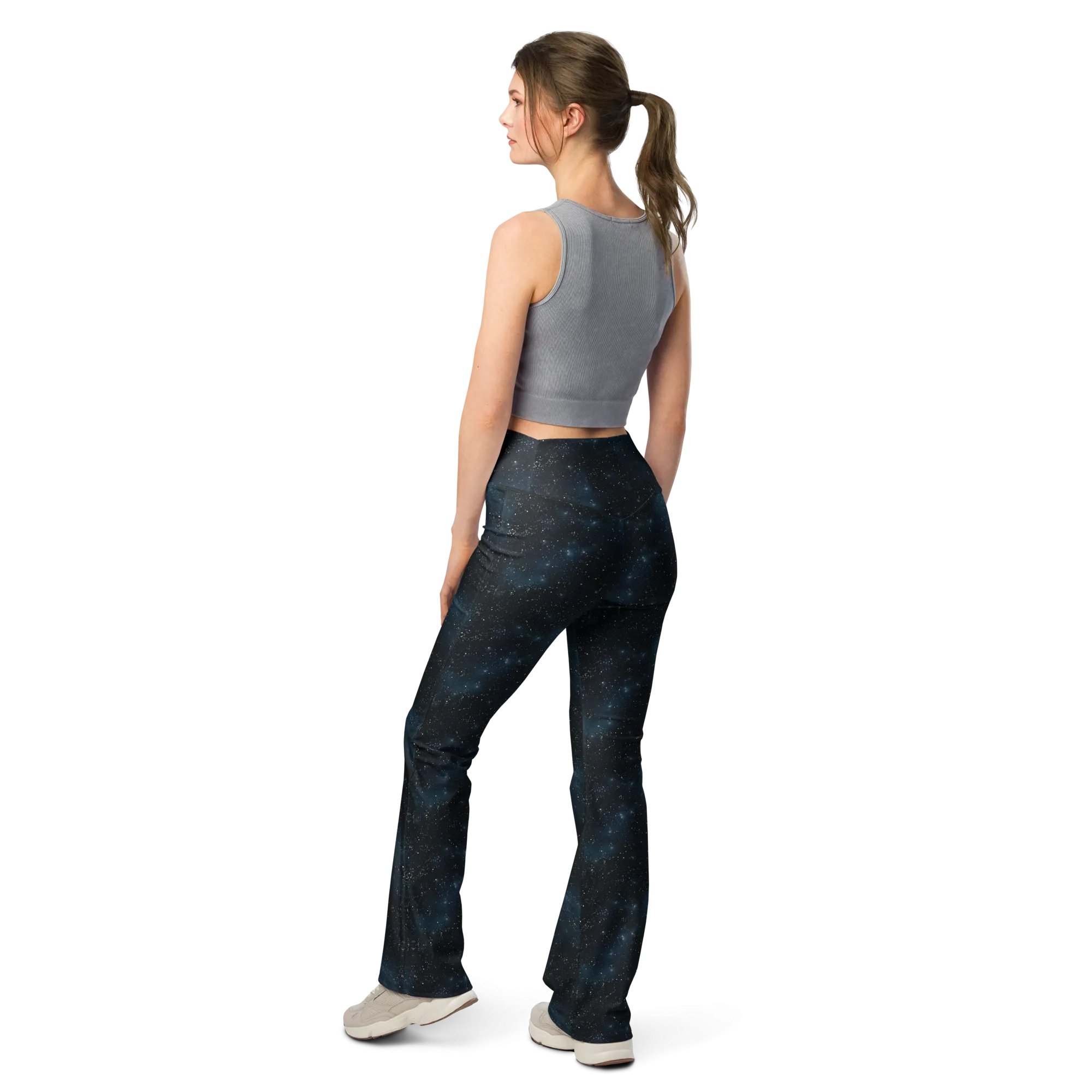 Starry Night Flare Leggings
