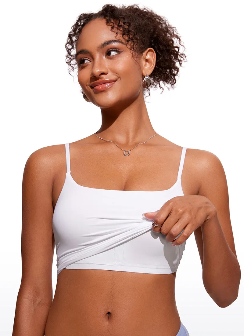 Sunshine Bikini Built-in padded Tops Longline Adjustable Straps