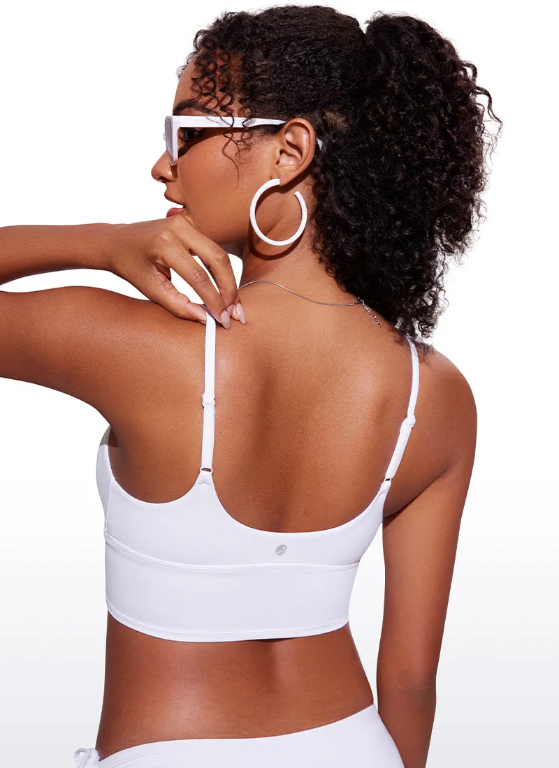 Sunshine Deep V Strappy Bikini Top