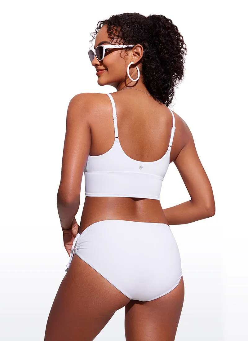 Sunshine Deep V Strappy Bikini Top