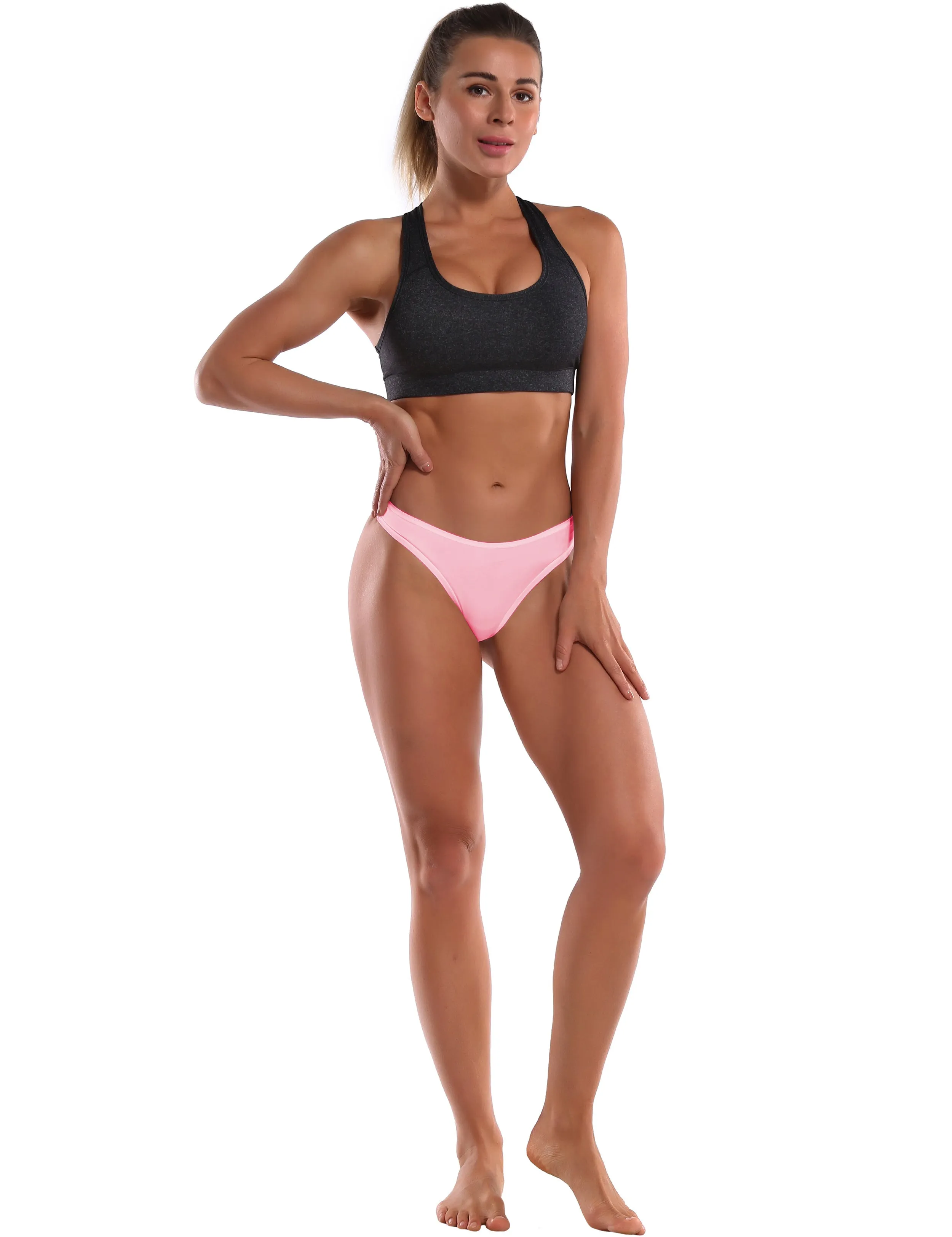 Super Soft Modal Sports Thongs underwear lightpink_yoga