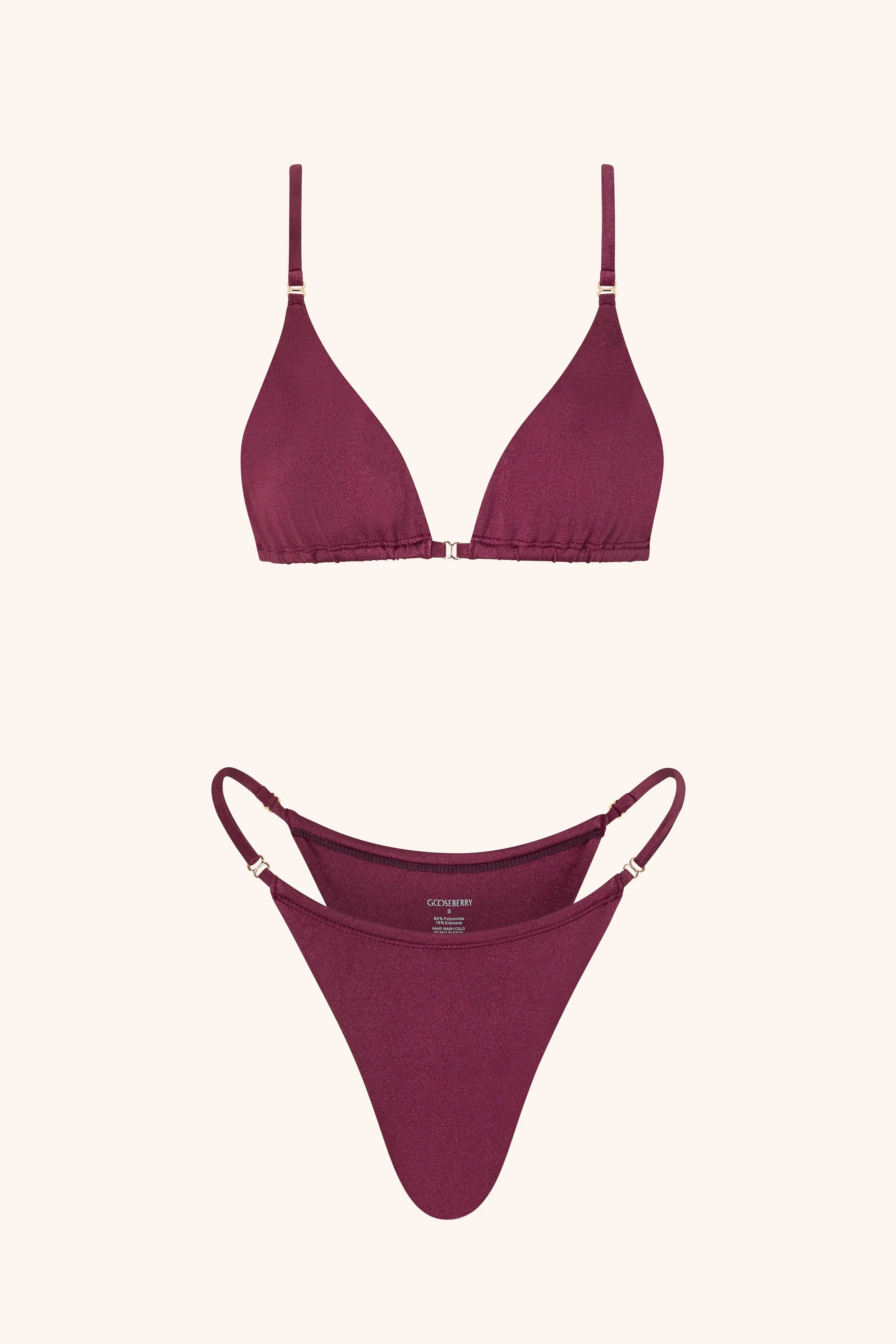 Tanga Bikini Red
