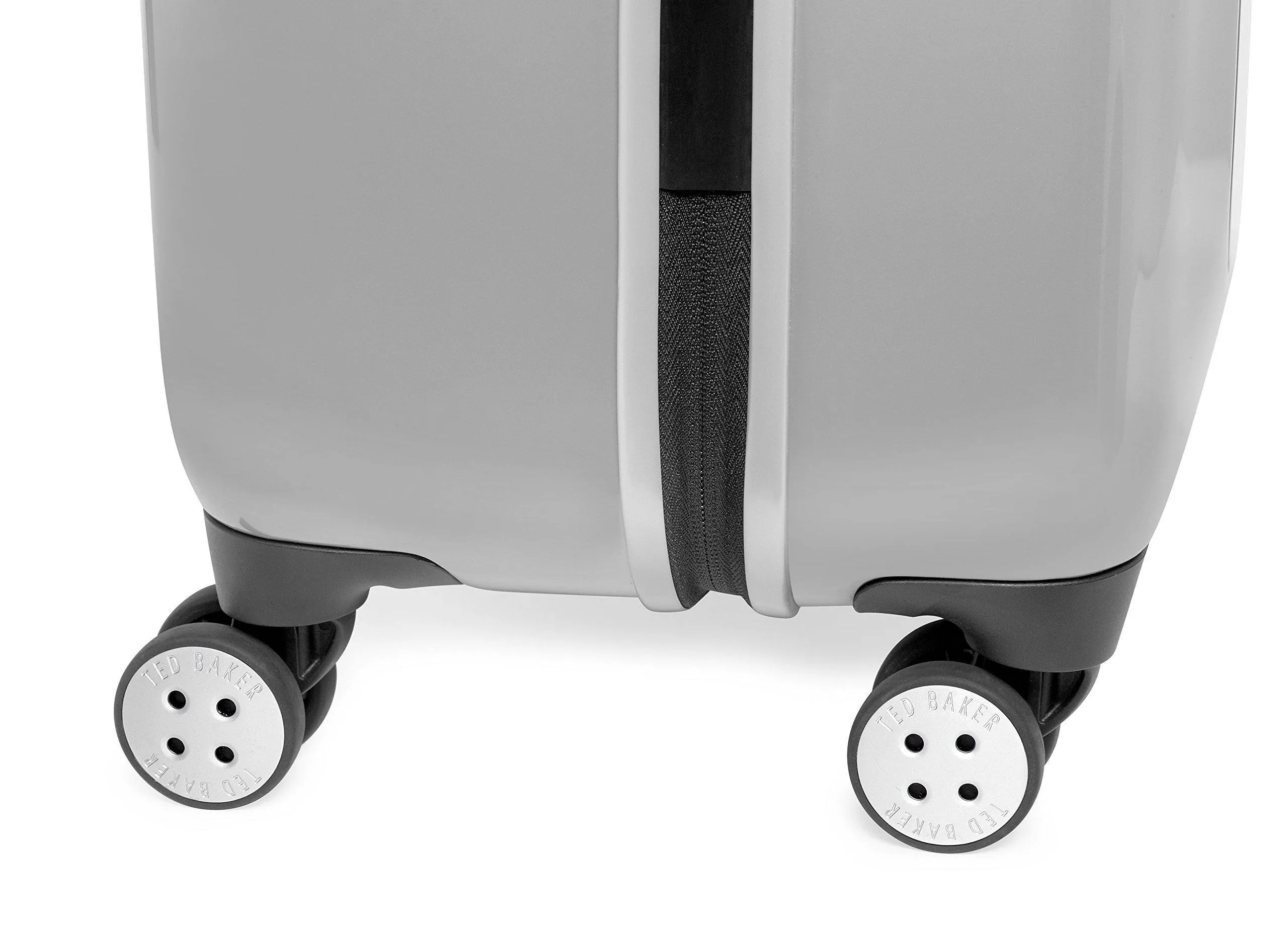 Ted Baker Hardsider Herringbone Checked-Medium 4-Wheel Medium Luggage