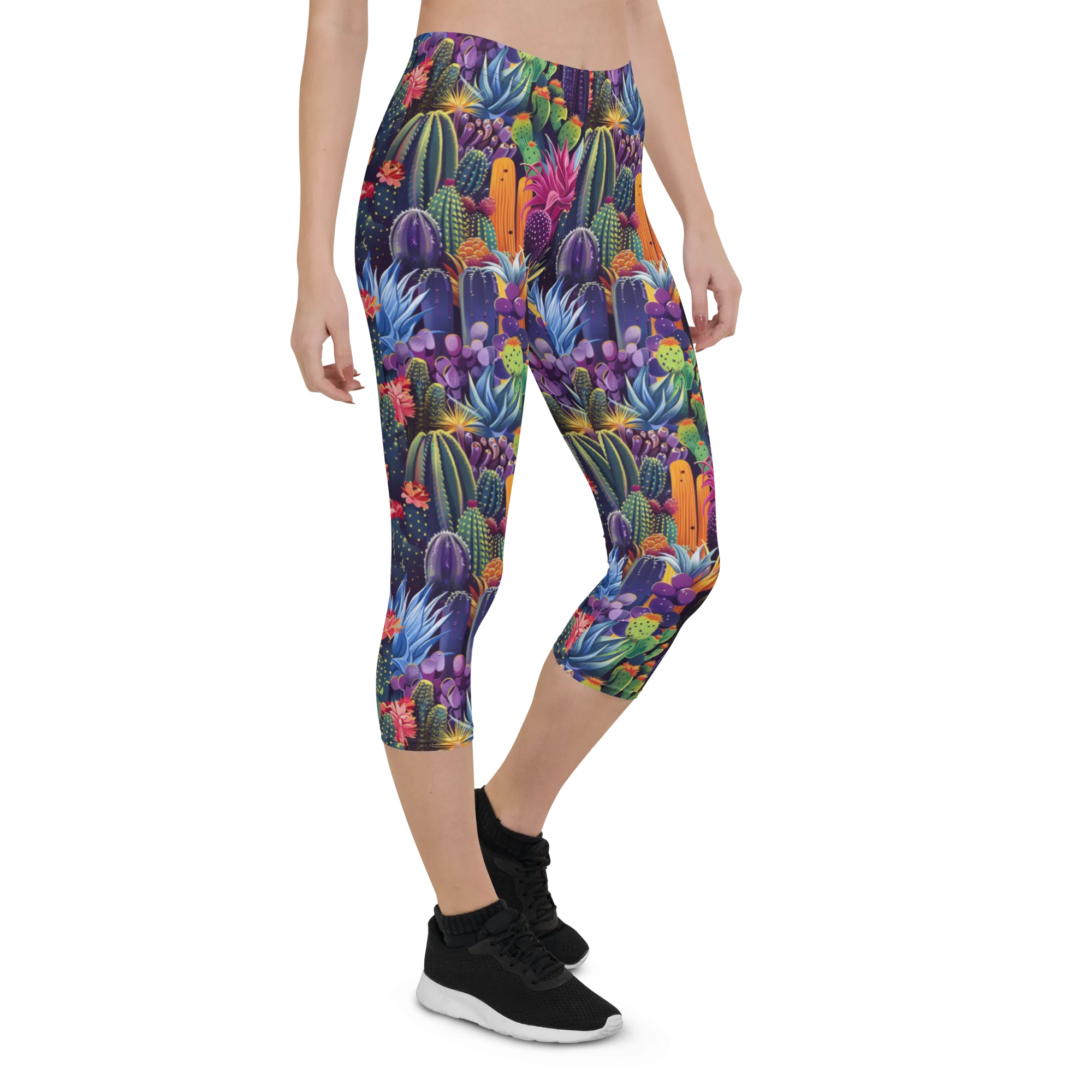 Twilight Cactus Capris