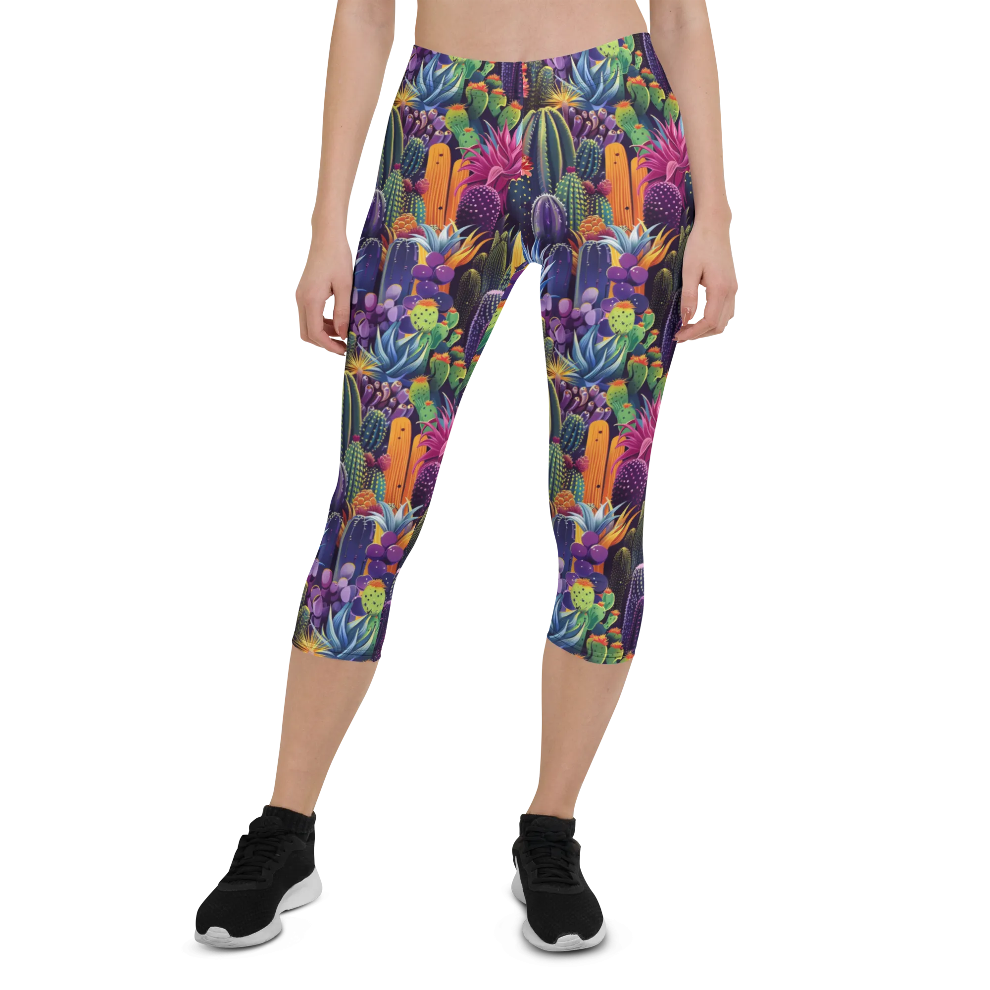 Twilight Cactus Capris