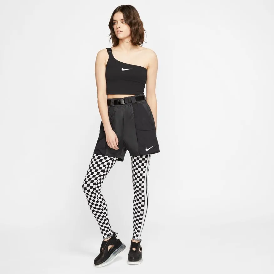 W CROPPED TANK BLACK