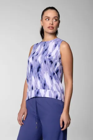 Women's St. Tropez Swing Tank Top | Future Dusk Icat Watercolor