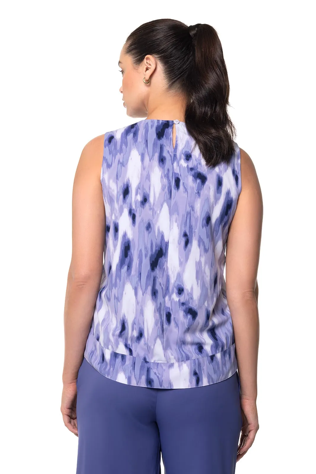 Women's St. Tropez Swing Tank Top | Future Dusk Icat Watercolor