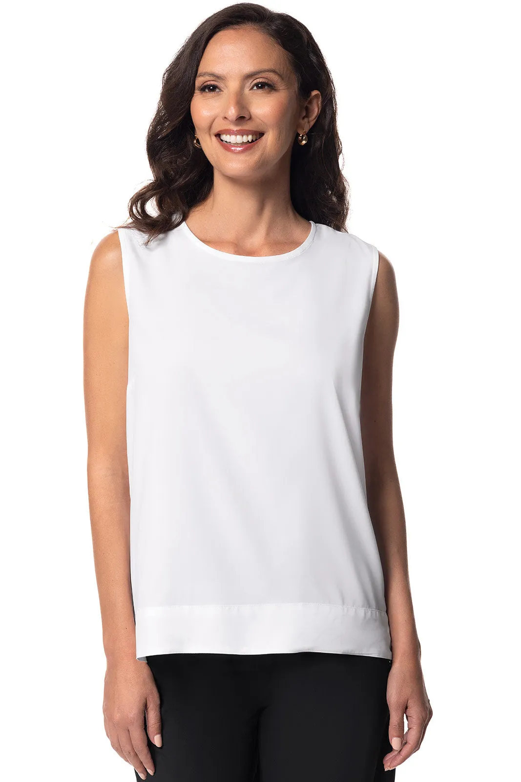 Women's St. Tropez Swing Tank Top | White