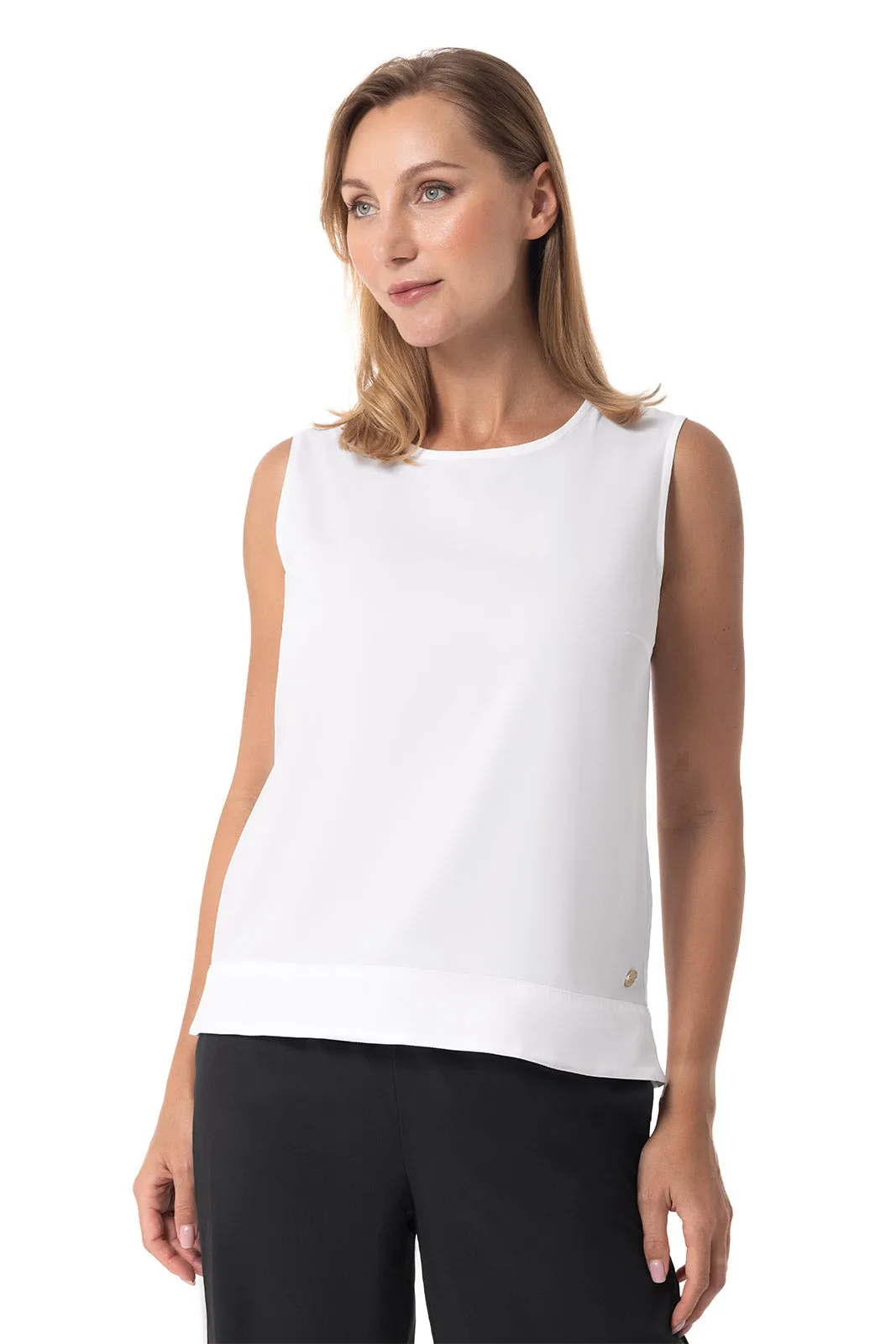 Women's St. Tropez Swing Tank Top | White