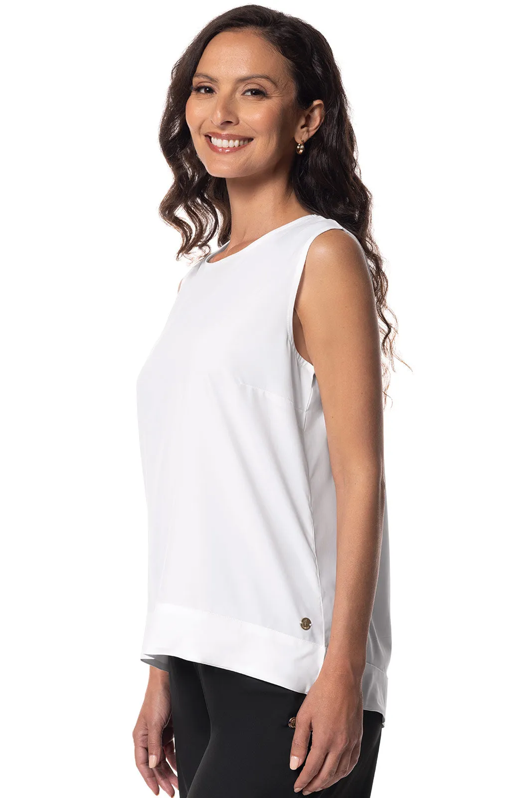 Women's St. Tropez Swing Tank Top | White