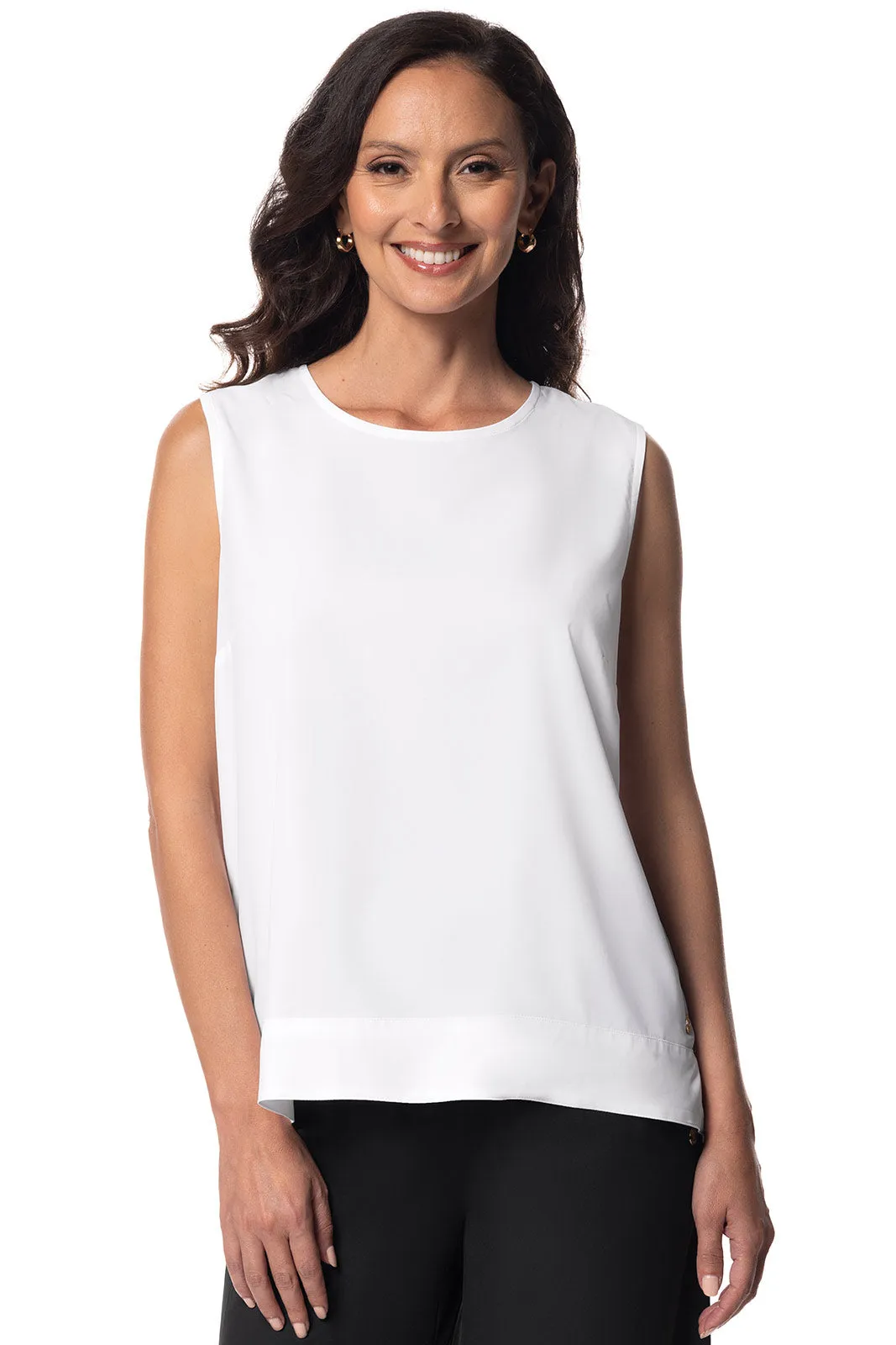 Women's St. Tropez Swing Tank Top | White